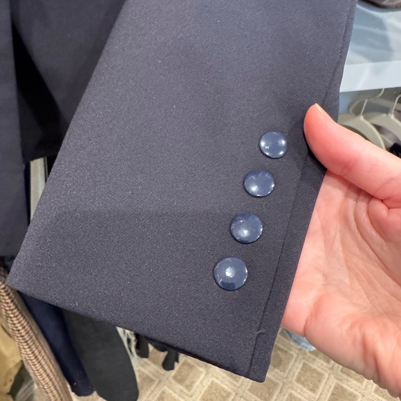 Veronica Beard NAVY Scuba Dickey Jacket - Picture 9 of 11